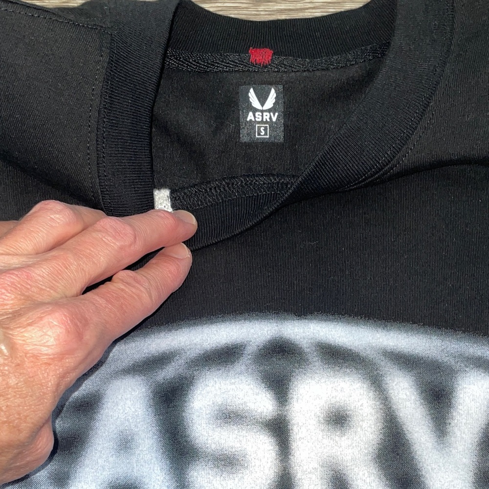 ASRV Lot Black Logo Tee Shirt Blue and Black Camo Tops - Short Sleeve Bundle - Picture 3 of 9